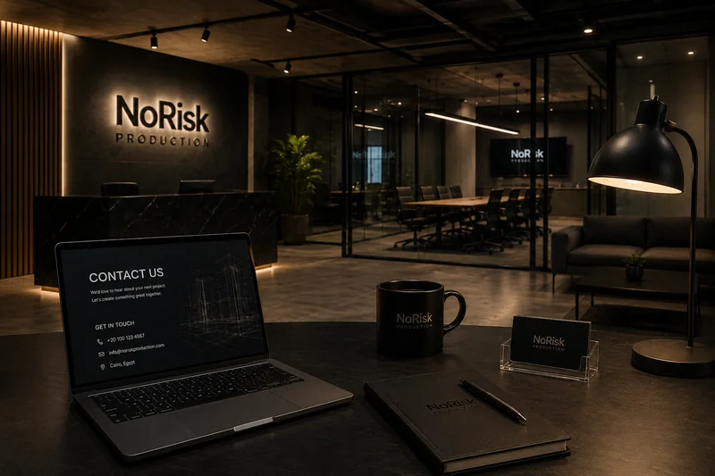 NoRisk Production office reception and contact desk